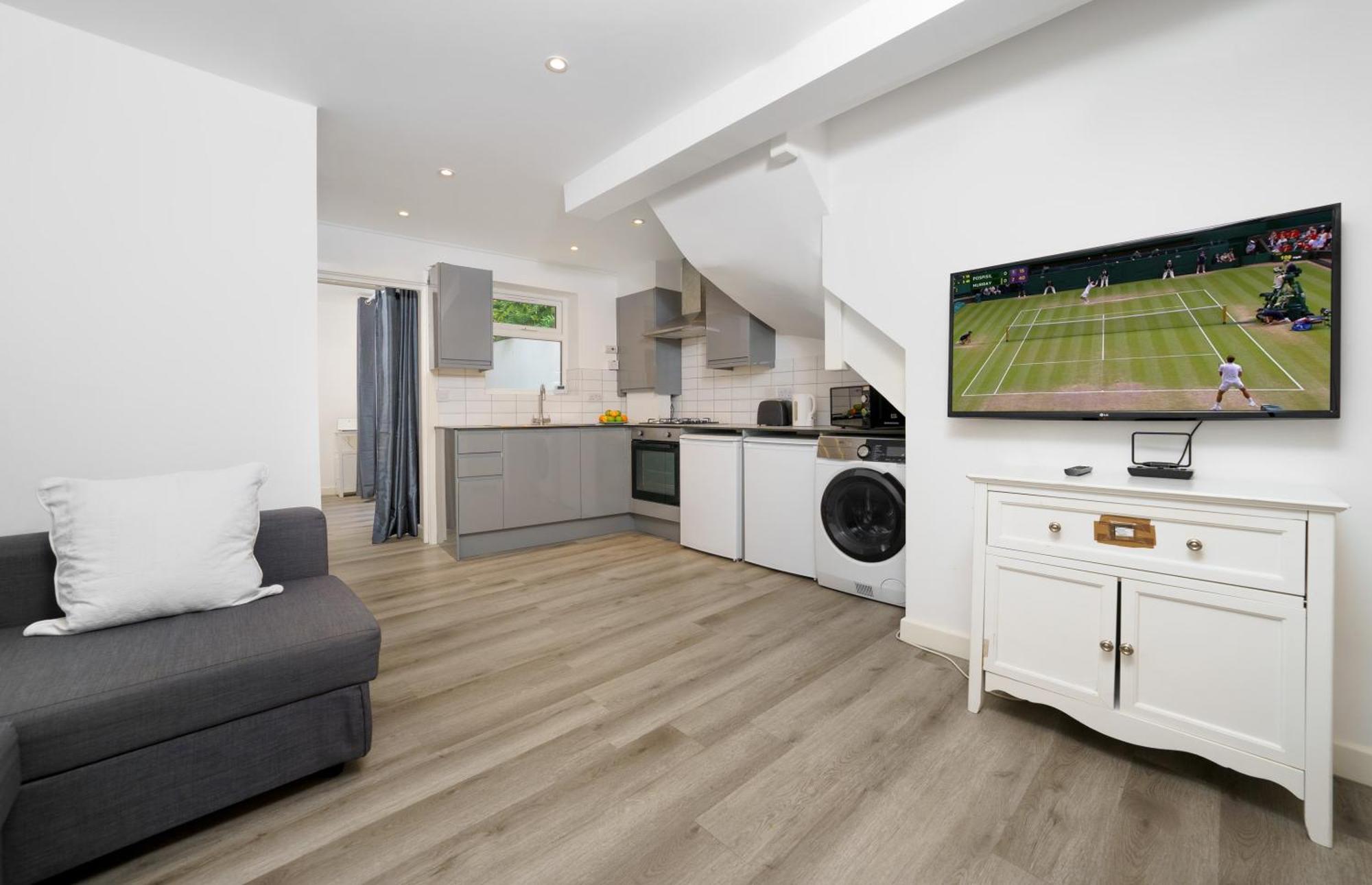 Modern Apartment In South West Londra Esterno foto